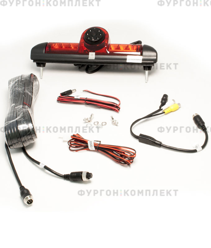 Камера заднего вида для Citroen Jumper, Fiat Ducato, Peugeot Boxer (обзор 170°, 728х488 px)