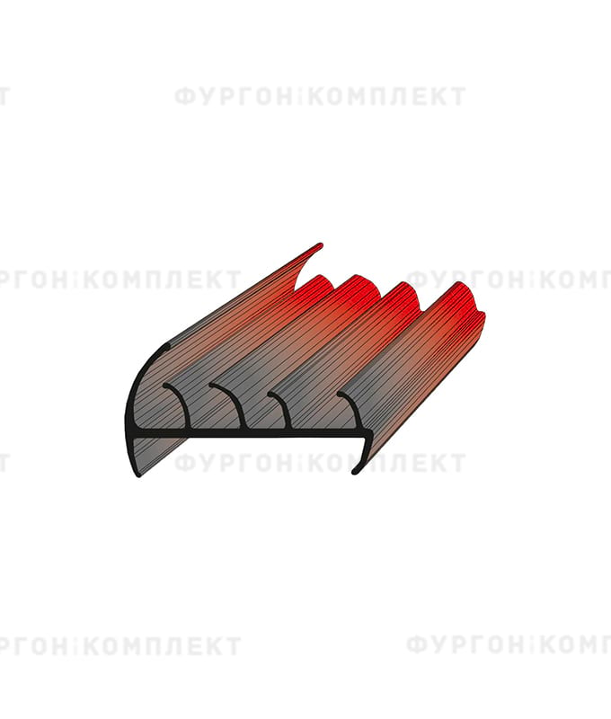 Уплотнитель резиновый → 88 мм (4 лепестка)